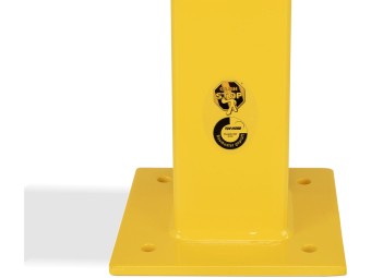 Barrière de protection industrielle rectangle en acier