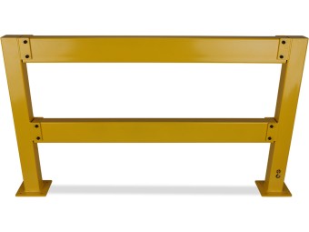 Barrière de protection industrielle rectangle en acier