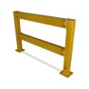 Barrière de protection industrielle rectangle en acier
