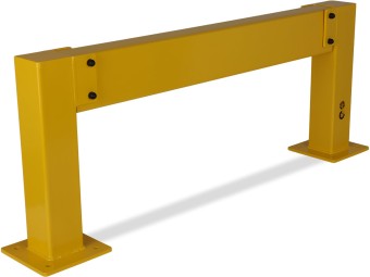 Barrière de protection industrielle rectangle en acier