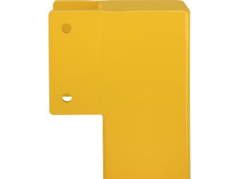 Barrière de protection industrielle rectangle en acier