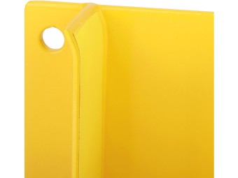 Barrière de protection industrielle rectangle en acier