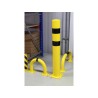 Poteau antichoc de protection industriel en acier