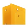 Barrière de protection industrielle rectangle en acier