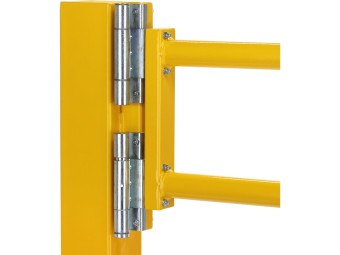 Barrière de protection industrielle rectangle en acier
