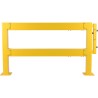 Barrière de protection industrielle rectangle en acier