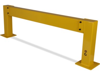 Barrière de protection industrielle rectangle en acier