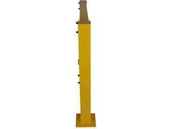 Barrière de protection industrielle rectangle en acier