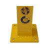 Barrière de protection industrielle rectangle en acier