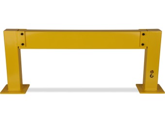 Barrière de protection industrielle rectangle en acier