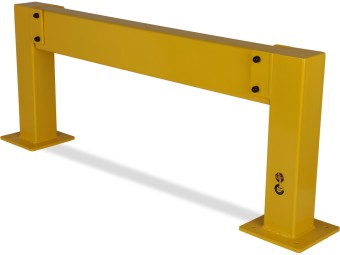 Barrière de protection industrielle rectangle en acier