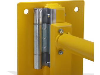 Barrière de protection industrielle rectangle en acier