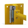 Barrière de protection industrielle rectangle en acier