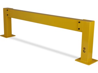 Barrière de protection industrielle rectangle en acier