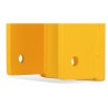 Barrière de protection industrielle rectangle en acier