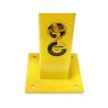 Barrière de protection industrielle rectangle en acier