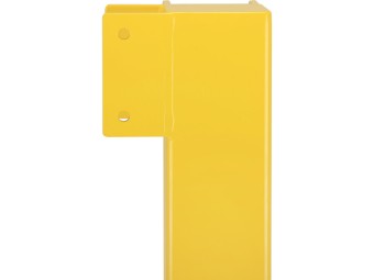 Barrière de protection industrielle rectangle en acier