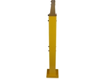 Barrière de protection industrielle rectangle en acier