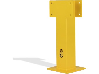 Barrière de protection industrielle rectangle en acier