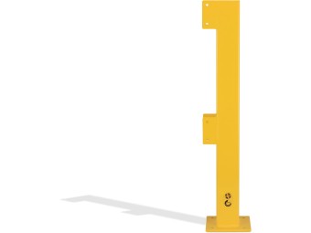 Barrière de protection industrielle rectangle en acier