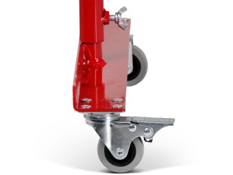 Barrière extensible en acier avec fixation murale