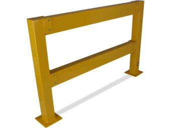 Barrière de protection industrielle rectangle en acier
