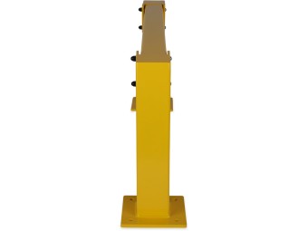 Barrière de protection industrielle rectangle en acier