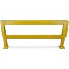 Barrière de protection industrielle rectangle en acier