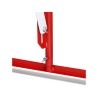 Barrière extensible en acier sur pied