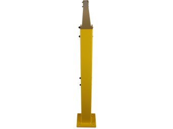 Barrière de protection industrielle rectangle en acier
