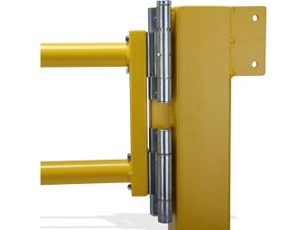 Barrière de protection industrielle rectangle en acier