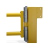 Barrière de protection industrielle rectangle en acier