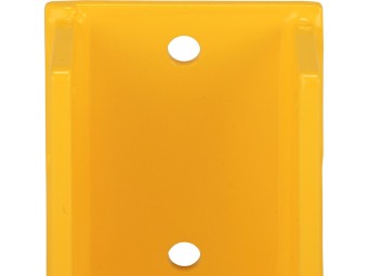 Barrière de protection industrielle rectangle en acier