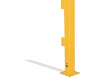 Barrière de protection industrielle rectangle en acier