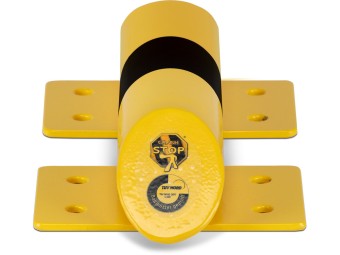 Butée de protection stop-roues industrielle