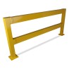 Barrière de protection industrielle rectangle en acier