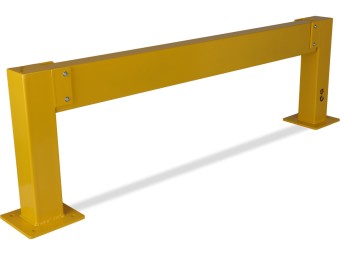 Barrière de protection industrielle rectangle en acier
