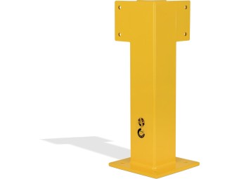 Barrière de protection industrielle rectangle en acier