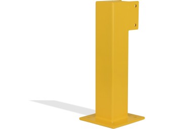 Barrière de protection industrielle rectangle en acier