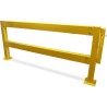 Barrière de protection industrielle rectangle en acier
