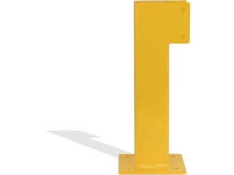 Barrière de protection industrielle rectangle en acier
