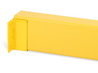 Barrière de protection industrielle rectangle en acier