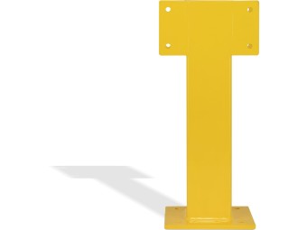 Barrière de protection industrielle rectangle en acier