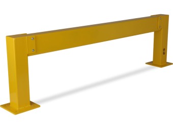 Barrière de protection industrielle rectangle en acier