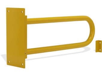 Barrière de protection industrielle rectangle en acier