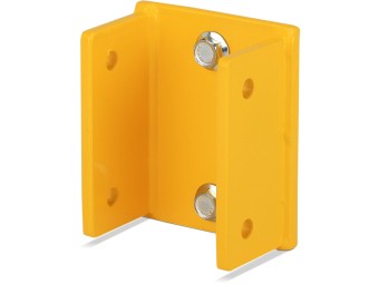 Barrière de protection industrielle rectangle en acier