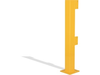 Barrière de protection industrielle rectangle en acier