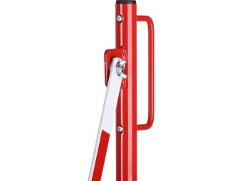 Barrière extensible en acier sur pied