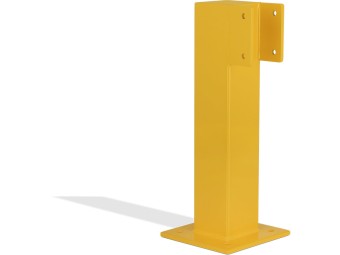 Barrière de protection industrielle rectangle en acier