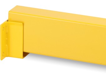 Barrière de protection industrielle rectangle en acier